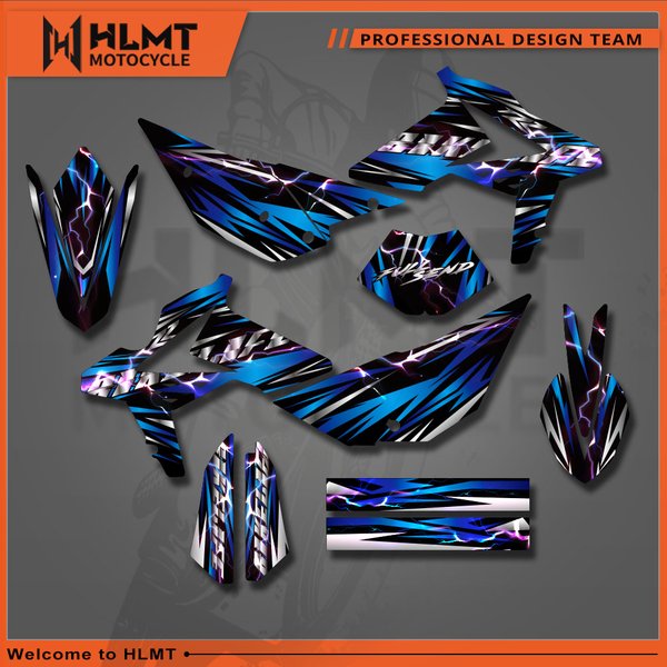 Für Beta RR 2T 4T 125 200 250 300 350 390 430 450 2013-2017 2014 2015 2016 Motorrad Grafik-Aufkleber Deko-Dekoration