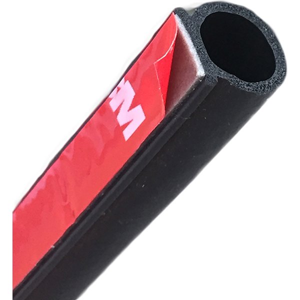 Big D petit D Z forme P Type EPDM isolation phonique Anti-poussière insonorisation bandes d'étanchéité joint en caoutchouc de voiture