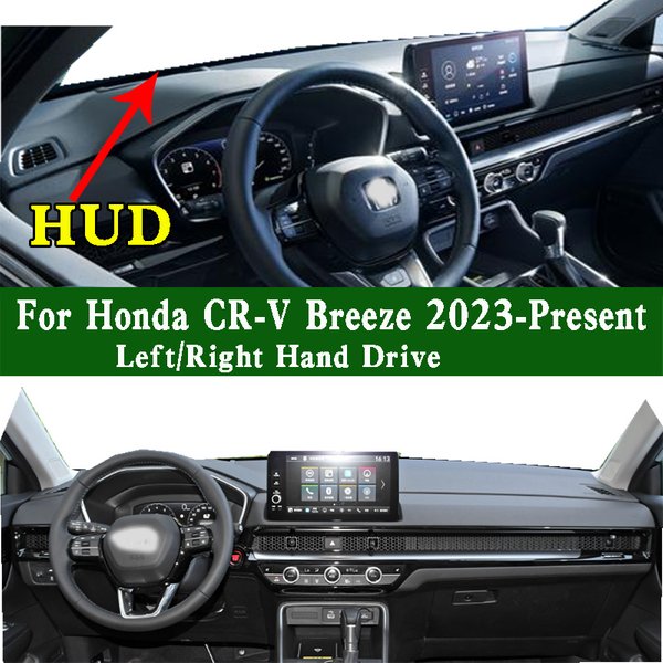For Honda CRV CR-V Breeze Mk6 2023-25 Dashmat Dashboard Cover Instrument Panel Insulation Anti-Dirt Pad Dash Mat Ornaments
