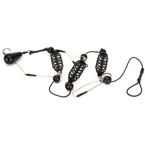 Hameçon de pêche leurre artificiel appât Cage ensemble mangeoire de pêche porte-appât Anzol pêche poisson-chat gabarits carpe matériel de pêche