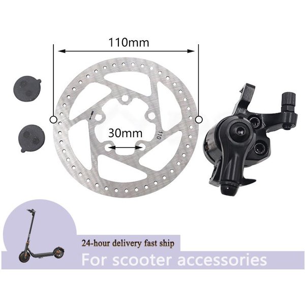 110mm Bremshebel Disk Xtech Bremsscheibe Rotor Kit für Xiaomi Mijia M365 Elektroroller Teile M365 Ersatzzubehör