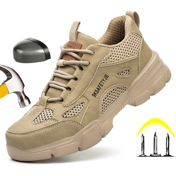 Chaussures de sécurité unisexes pour hommes et femmes, baskets de travail indestructibles, bottes de sécurité à bout en acier, Style Sport, nouvelle collection