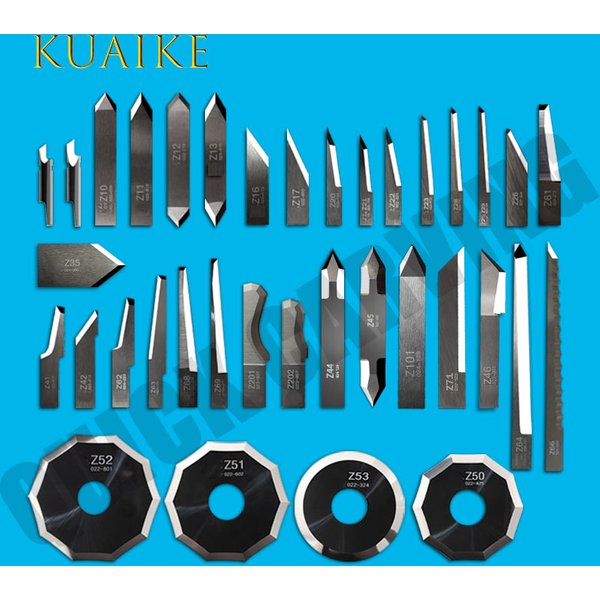 Lot de 10 Lames Oscillantes à Vibration pour Découpe Tangentielle du Cuir, Couteaux Oscillants CNC pour Machines de Découpe Z13 Z64 Z60 Z21 Z66 Z61