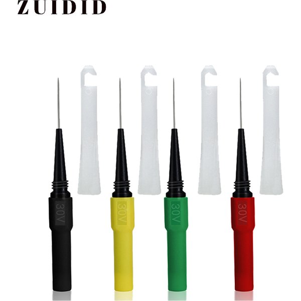 Probe Multimeter Vehicle Detection Nondestructive Insulation Puncture Probe Tip 2022 Latest 30V Thread Design Free Shipping
