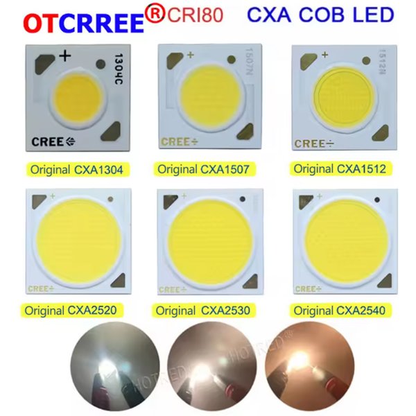 10 pièces d'origine 10-100W LED haute puissance COB CXB3590 CXA1304 CXA1507 CXA1512 CXA1816 CXA1820 CXA1830 CXA2520 CXA2530 CXA2540 Diode