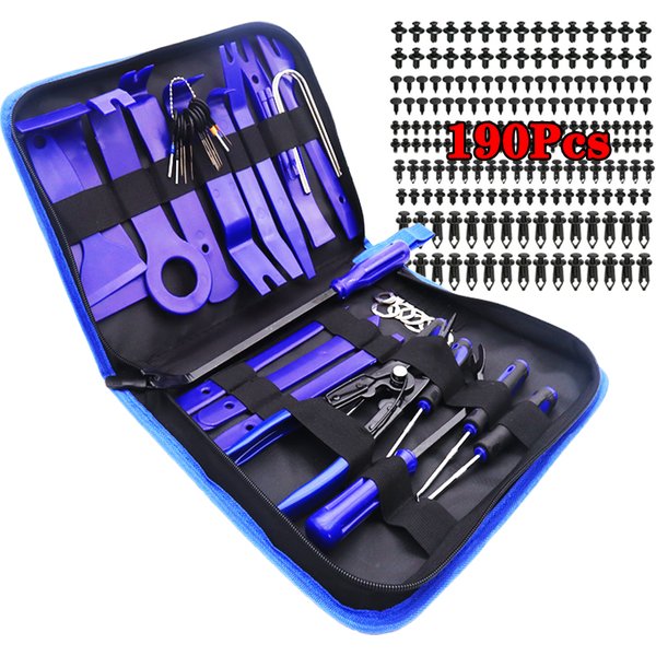 2023 Car Disassembly Trim Tool Auto Accessory Complete Toolbox For Car Repair Sound Audio Removal Repair Professional Hand Tools