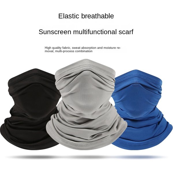 Desert Fox – bavoir de Protection solaire en soie glacée pour l'extérieur, couvre-cou pour moto, sport, Bandana magique, masque d'équitation, visage complet, printemps et été