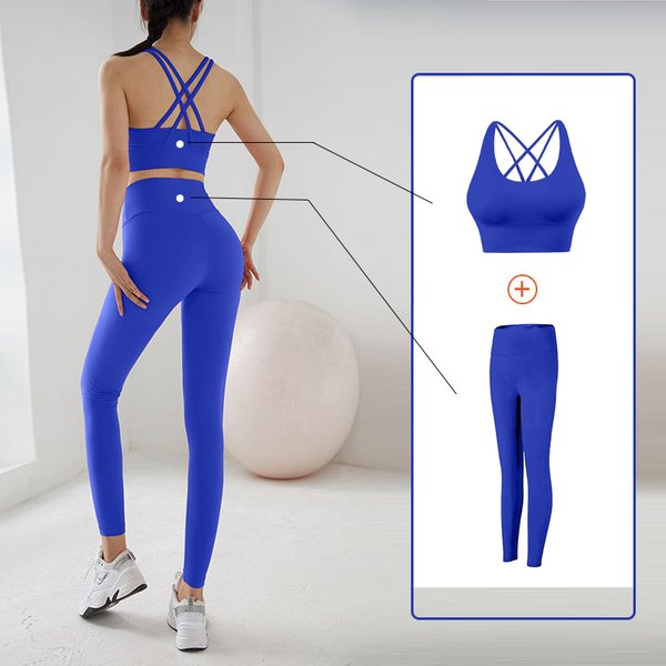 Yoga Set Women's Sports Bra and Leggings Jogging 2-piece set yoga Sports Women Gym Set Clothes Sportwear Woman Clothes