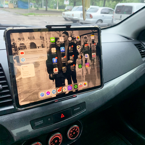 Auto CD Slot Tablet Ständer Telefonhalter Universal 360° ° Drehbare Halterung kompatibel pour Ipad Pro Mini Air Xiaomi Samsung Pad 4-11"