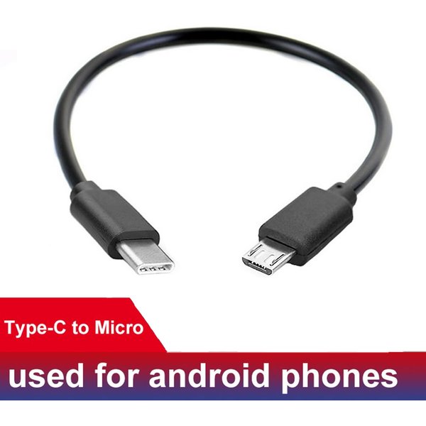 Type C USB-C to Micro USB Male Sync Charge OTG CHARGER Cable Cord Adapter For Phone Huawei Samsung Usbc Wire