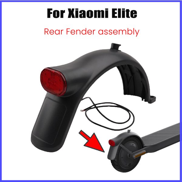 Hinten Kotflügel Bremslicht montage für Xiaomi Elite Elektrische Roller Hinten Kotflügel Bremse Rücklichter Ersatzteile