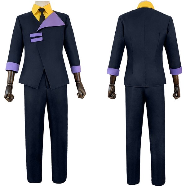 Costume de Cosplay Anime Spike Spiegel, uniforme de Cowboy Bebop, Costume de jeu de rôle pour hommes, déguisement d'halloween, vêtements de scène de spectacle