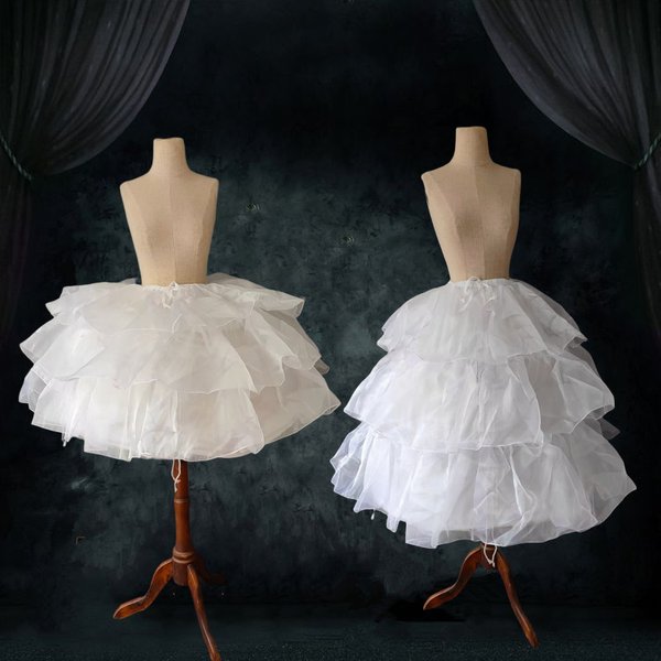 - 27,6" (70 CM) verstellbarer Hochzeits-Lolita-Petticoat von Teddy Bear