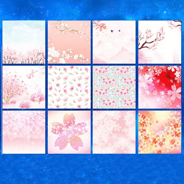 Bview art 50 Blatt 15x15cm buntes quadratisches Origami einfache Falte zum Falten von doppelseitigem DIY-Bastel papier für Schulkinder