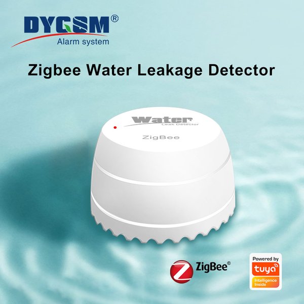 Zigbee-Détecteur de fuite d'eau TUYA, capteur d'inondation, vie intelligente, surveillance à distance, alarme de sécurité sur site