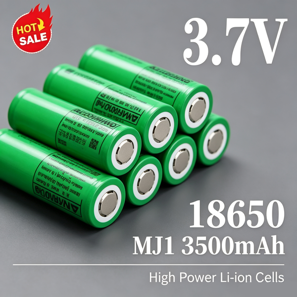 2026 Neu 100% Original MJ1 3,7V 3500mAh 18650 Lithium-Akku für Taschenlampen, Batterien für LG MJ1 3500mAh Akku