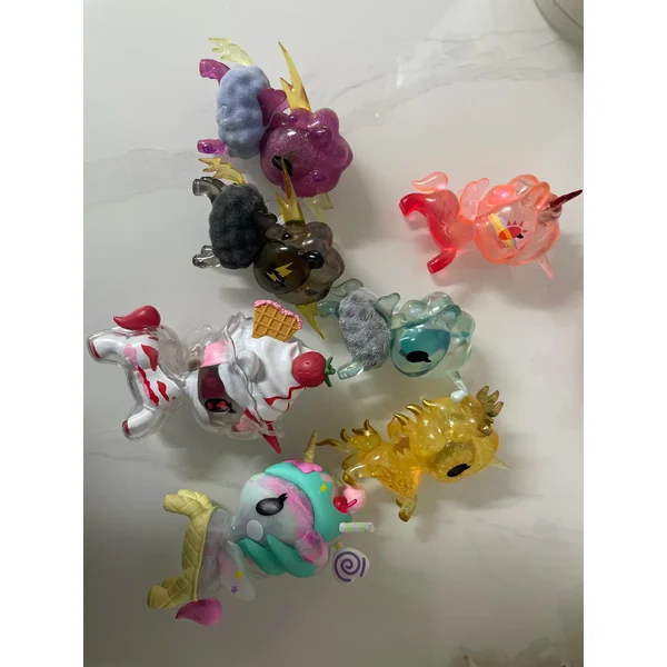 Tokidoki Unicorno Figurka z dynastii Han i Tang w pudełku niespodziankowym, dekoracyjna, kolekcjonerska ozdoba na biurko, prezent