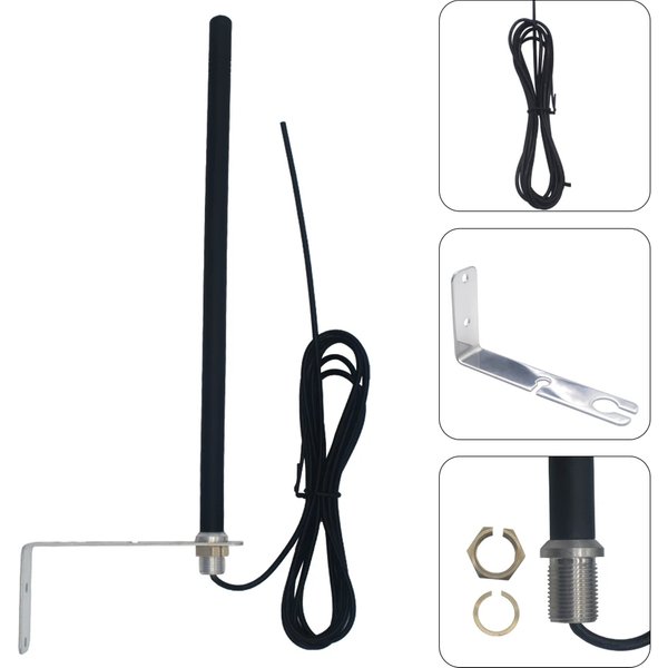 External RF Antenna for Gate Garage Door 433MHz 433.92 Remote Control Signal Enhancement Antenna Booster