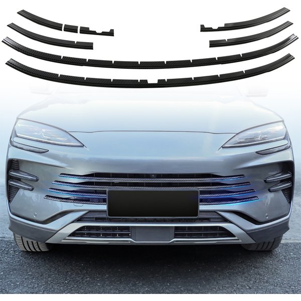 Garniture de couverture de décoration de calandre extérieure de voiture, pour BYD Seal U Sealion 6 DM-i Song Plus Champion Edition 2023 2024 2025