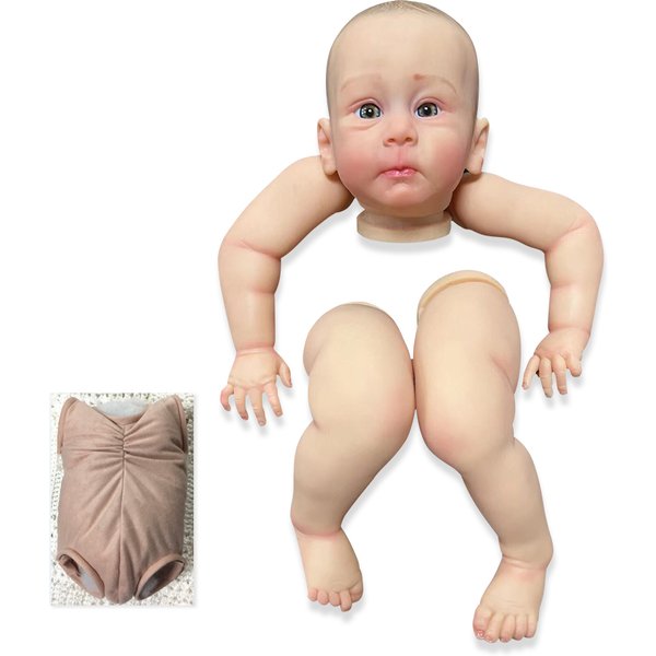 NPK 24inch Finished Doll Size Already Painted Kits Hulexy Very Lifelike With Many Details Veins same As picture