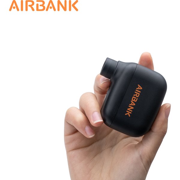 Airbank Pocket SE Mini Fahrradpumpe AS100 Reifenfüller 100PSI Typ-C Fahrradzubehör für Schrader- und Presta-Reifen