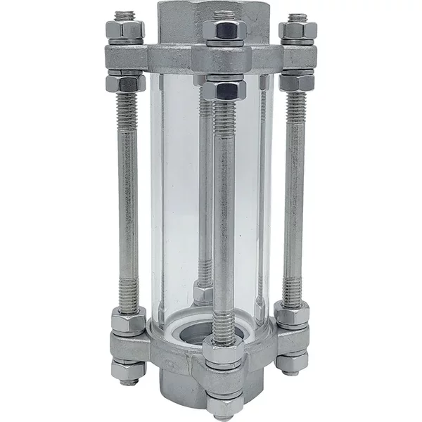 Verre de vue en acier inoxydable, raccord de tuyau dioptrique, immunisation, utilisation industrielle, Béventuelles T, NPT femelle, 1/4, 3/8, 1/2, 3/4, 1, 2 pouces, 304, SION L