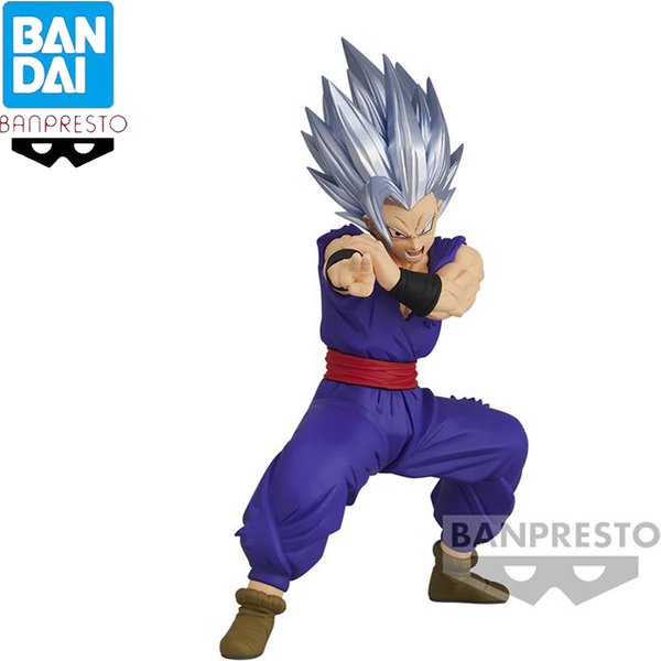 Banpresto-Figurine Dragon Ball, Sang de Saiyans, Bête, Son Gohan, Modèle Anime, Poupées à Collectionner, Jouet Cadeau, Original, En Stock