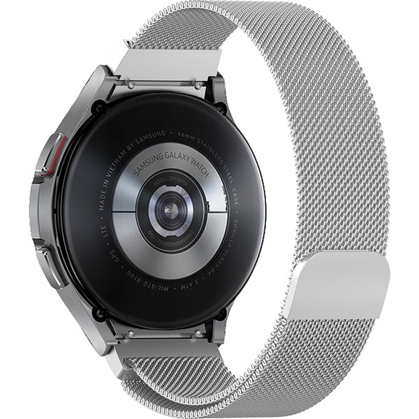 Galaxy Watch4 5 6 7 44mm 40mm keine Lücken 20mm Armband für Samsung Galaxy Watch Classic Band Magnet Edelstahl Armband