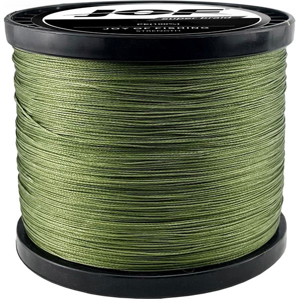JOF 8 brins 1000M 500M ligne de pêche tressée pêche à la carpe tisse Linha de Pesca Multifilamento 8 fils