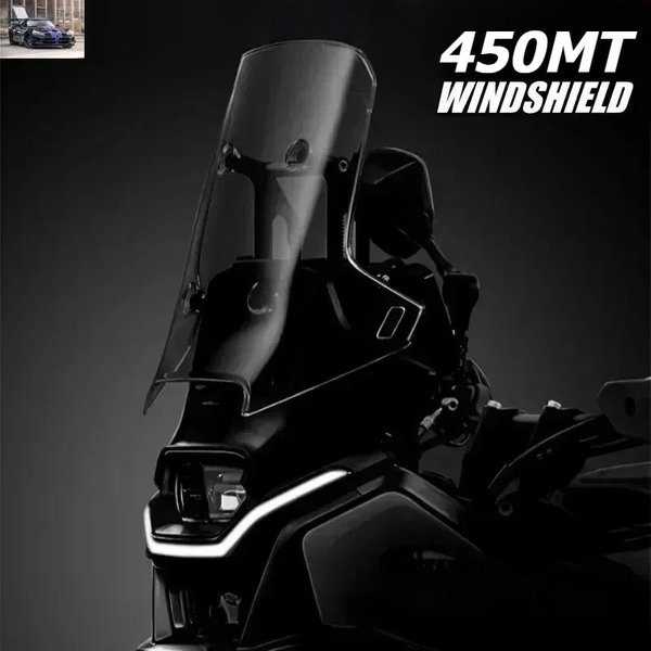 Für CF MOTO 450MT Windschutzscheibe 450MT Zubehör Motorrad Frontscheibe für CFmoto MT450 Windschutzscheibe MT450 2024 Teile
