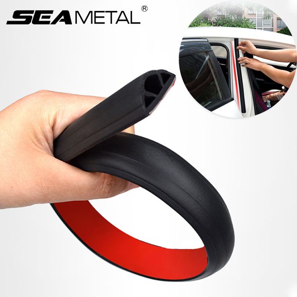 SEAMETAL 1m bande d'étanchéité en caoutchouc pour porte de voiture bande d'étanchéité pour bord de porte avant automatique bandes d'étanchéité pour Protection du pilier B mastic de porte de voiture