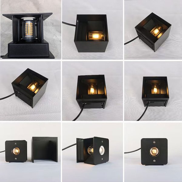 Aluminium G9 Birne Garten Wand Lampe IP65 Wasserdichte Leuchte Innen/Außen Beleuchtung Dekoration 110 V/220 V lampara pared