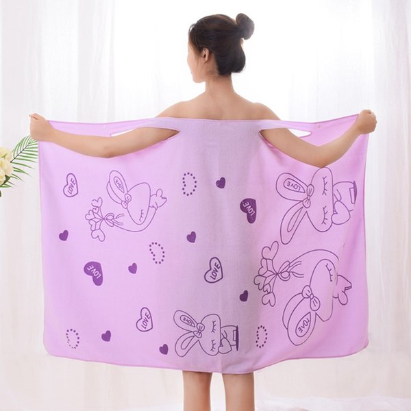 Wonderlife-Serviette de bain magique à séchage rapide pour femme, peignoir de spa, vêtements de lavage, serviettes de plage en microcarence portables sexy, serviette de salle de bain