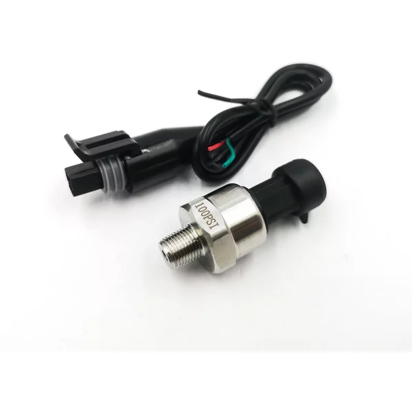 Drucksensor-Wandler-Transmitter für Wasser, Öl, Kraftstoff, Gas, Luft 1/8NPT DC 5V Keramiksensor Edelstahl 5-300psi optional