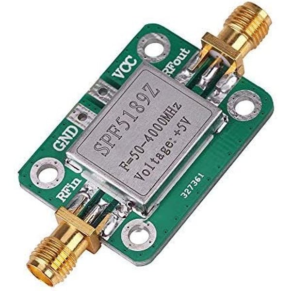 2023 NEW-RF verstärker, rausch arm lna 50 bis 4000mhz spf5189z HF-Verstärker zur Verstärkung des FM-HF-UKW-UHF-Funksignals