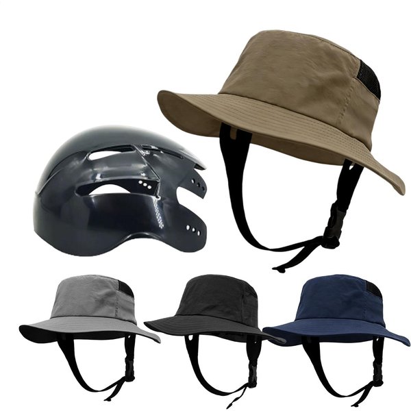 Verstellbare, atmungsaktive, abnehmbare Helmhaube, leichte Kopfschutzkappe für Erwachsene, geeignet zum Radfahren, Angeln, Surfen und für Outdoor-Aktivitäten.