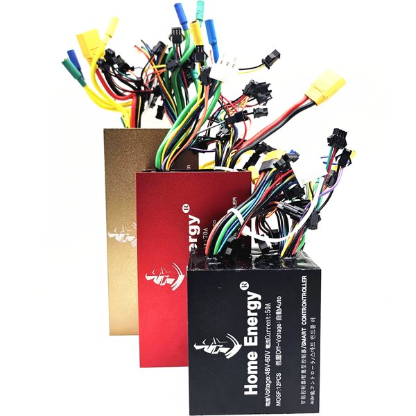 Intelligenter Energie-Controller für Elektroroller mit Fahrerdisplay, Gashebel und LCD-Anzeige, 48V 60V 72V 50A 90A 120A 160A