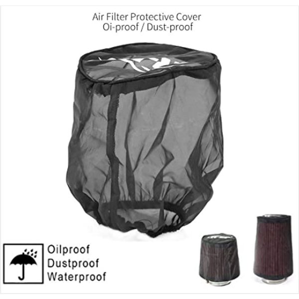 Couvercle de filtre d'admission d'air anti-poussière, filtre à air de pluie, filtre d'admission d'air, couvercle de protection pour filtre cylindrique à haut débit
