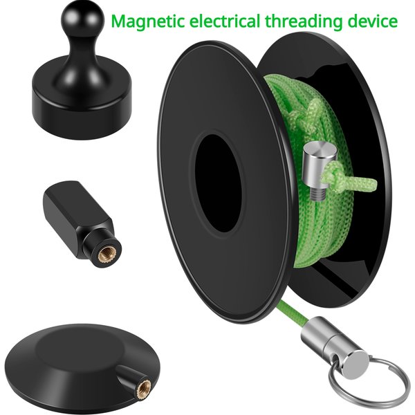 2023 professionelle Wiremag Puller Magnetische Kabel Ziehen StringWall Draht Angeln Guide Werkzeug Garten Reparatur Einfädler Outdoor Büro