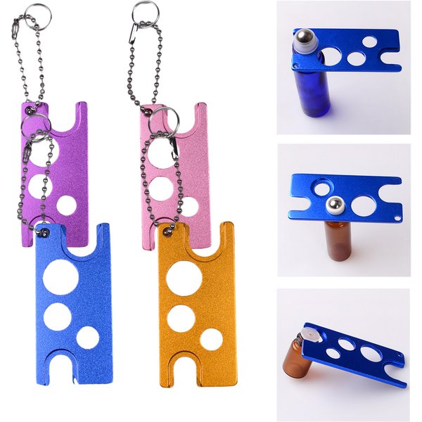 Stainless steel Caps Opener for Universal Eyelash Glue Replacement Bottle Mouth Head Anti-blocking Eyelash Tool