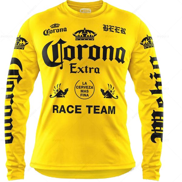 Maillot d'équipe de vélo de montagne de moto de camping, descente de VTT, vélo tout-terrain, chemise lomatéritive, pêche de cross-country, vêtements de chasse