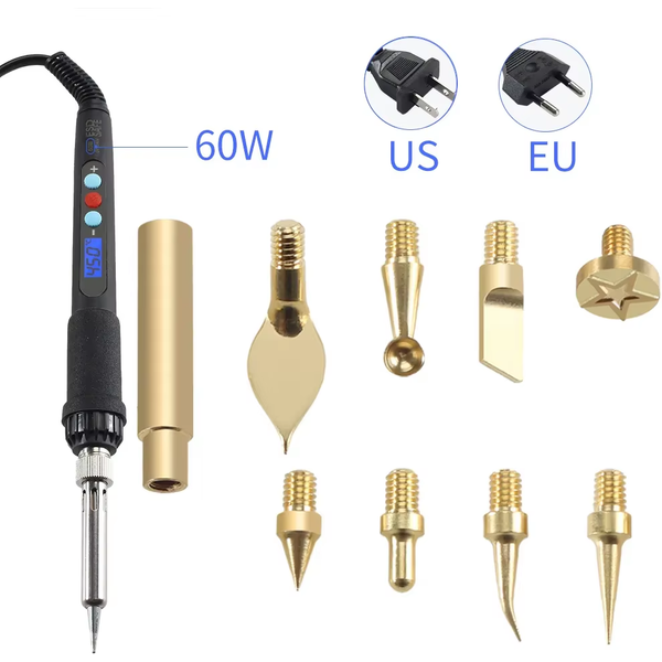 Toaiot Heat Insert Mutter Eisen Spitze Hot Melt Heat Set Einsatz Werkzeug Lötkolben Spitze 3D Druck Ändern Finishing Messing Gewinde Embed