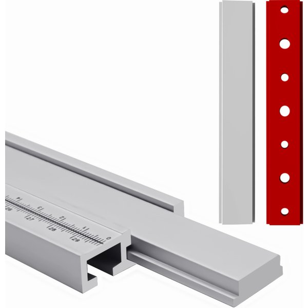 Barre marketen aluminium pour rail en T, fixation d'onglet en T, calcul de fonctionnement, gabarit de voie d'onglet en T, fente en T, barre marketM6, M8, dalle market, 200mm