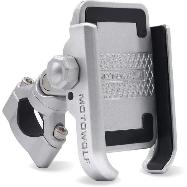 Support de téléphone pour guidon modifié de Moto en alliage d'aluminium, rétroviseur universel, support de vélo, Soporte Celular Moto