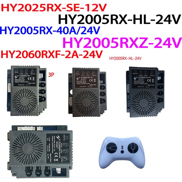 Hollicy HY2025RX-SE-12V HY2005RX RXZ 24V High-Power Children Electric Ride on Car Remote Control Box Unit Receiver Motherboard