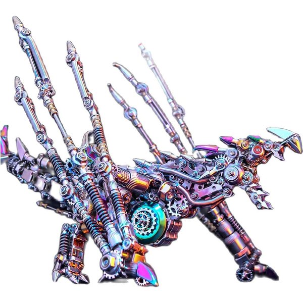 Kit de Puzzle Mécanique 3D en Métal pour Adulte, Jouet à Assembler Soi-Même, 1391 Pièces