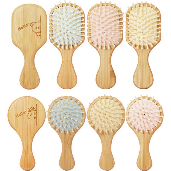 Brosse à cheveux en forme de chat mignon, antistatique, démêlante, peigne de Massage du cuir chevelu, coussin d'air, outils de coiffure pour enfants filles