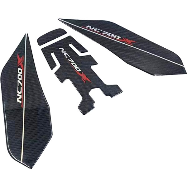 Motorcycle Accessories Carbon Fiber Oil Fuel Gas Tank Pad Tankpad Decal Protector Sticker For NC750X NC 750X NC700 NC700X