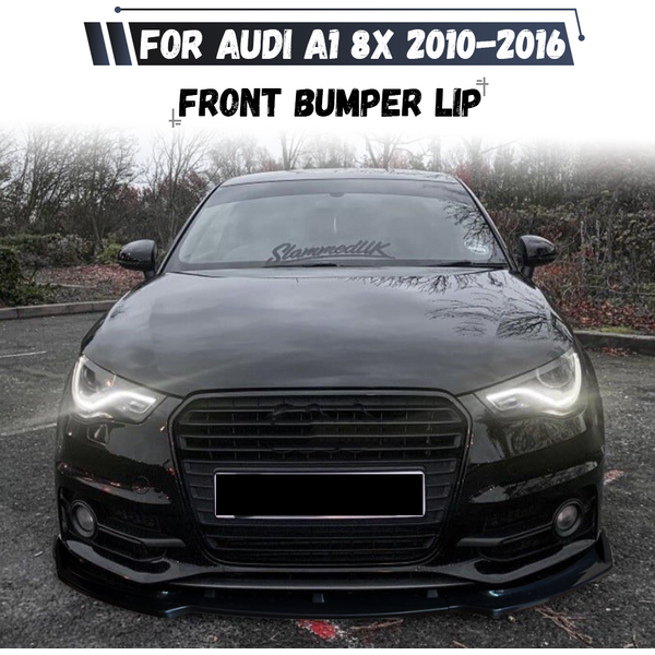 Lame de pare-chocs avant pour Audi A1 2010 2011 2012 2013 2014 2015 2016, diffuseur de voiture, spoiler, kit carrosserie, protection