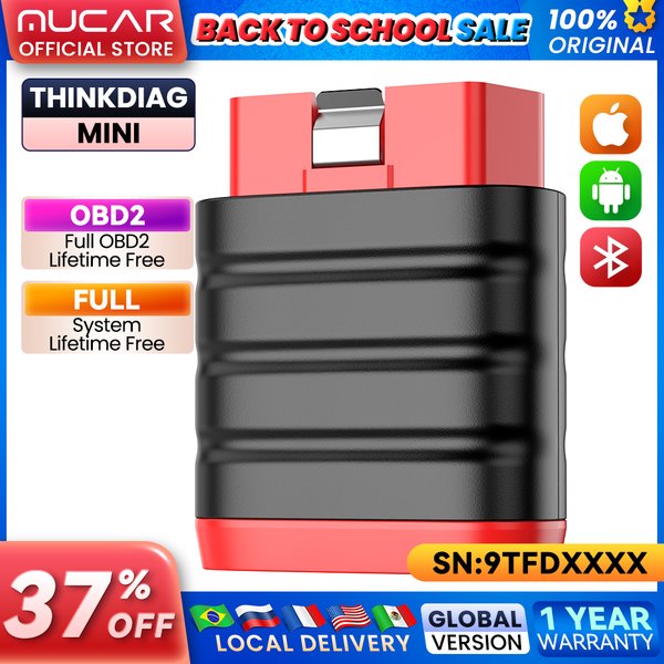 THINKCAR Thinkdiag Mini outils de Diagnostic automobile lecteur de Code système complet de voiture Scanner Obd2 pour Auto Obd 2 Scan de Diagnostic